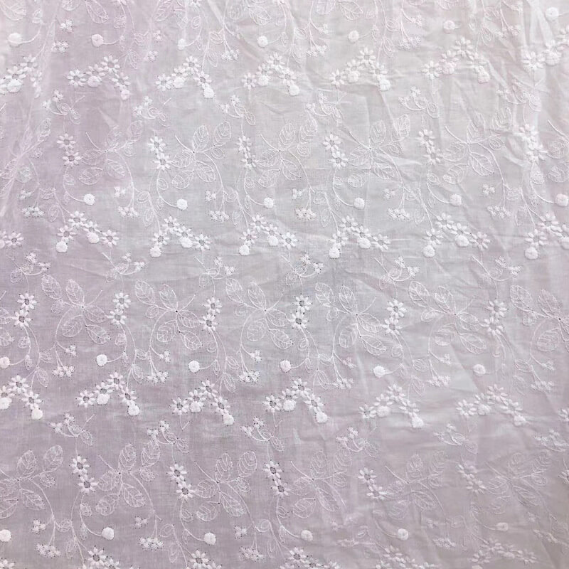 Embroidered Lace Embroidered Fabric Lace Trim for Women's Wear Wholesa 4